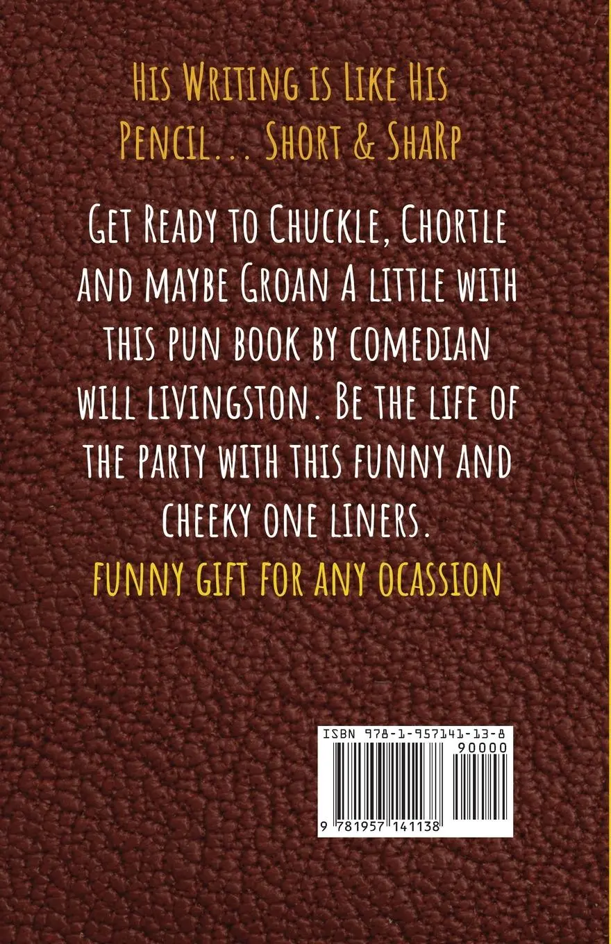 Rückseite: 9781957141138 | No Pun Intended | Will Livingston | Taschenbuch | Englisch | 2023