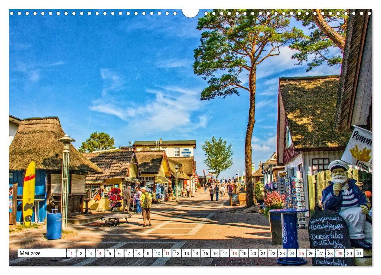 Bild: 9783435281138 | Prerow auf dem Darß - Sehnsuchtsort an der Ostsee (Wandkalender...