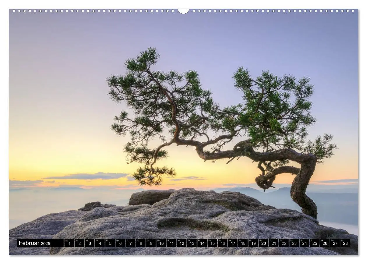 Bild: 9783435351138 | Wunderschönes Elbsandsteingebirge (Wandkalender 2025 DIN A2 quer),...