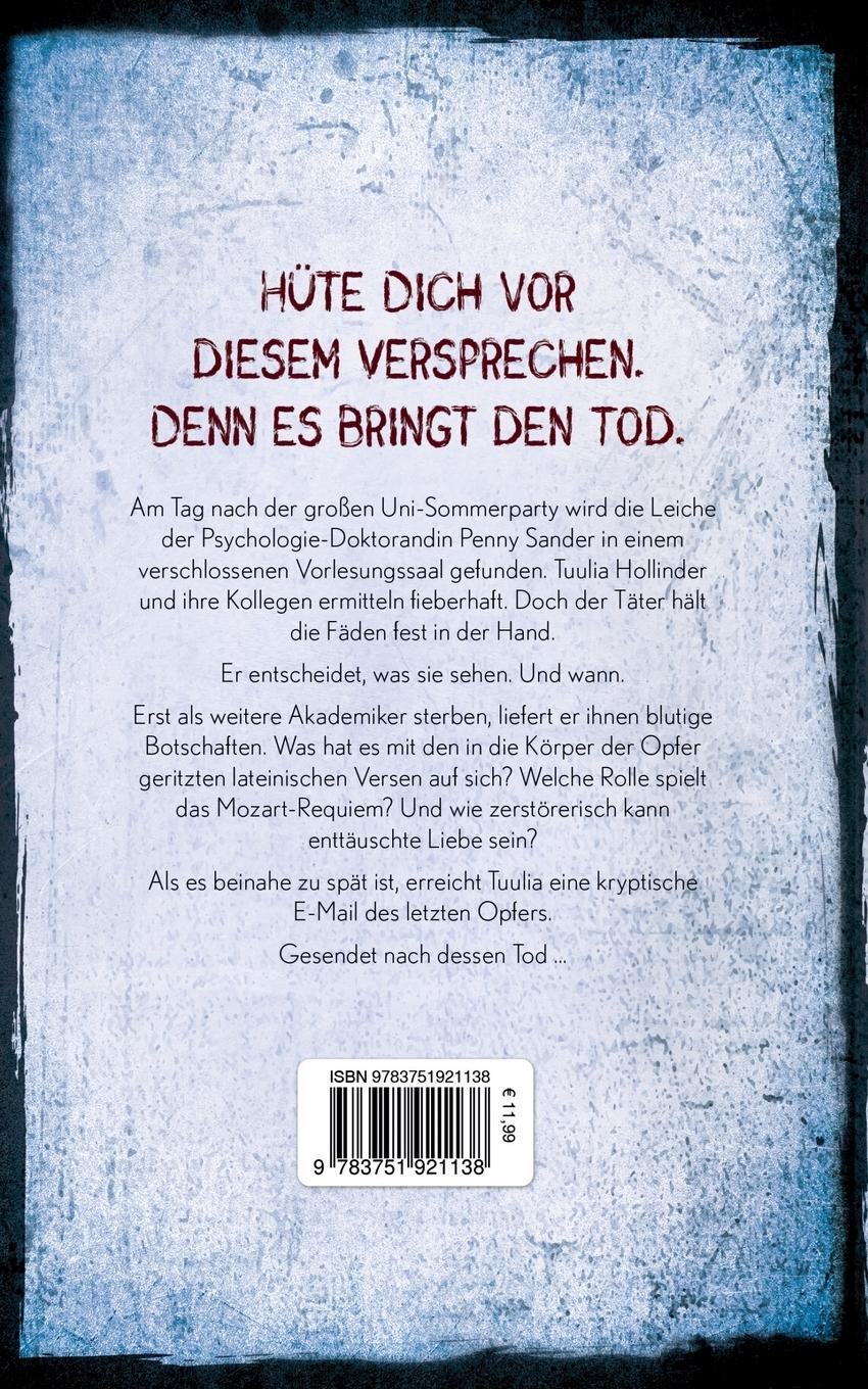 Rückseite: 9783751921138 | Wie Du es versprochen hast | Ein Fall für Tuulia Hollinder | Richter