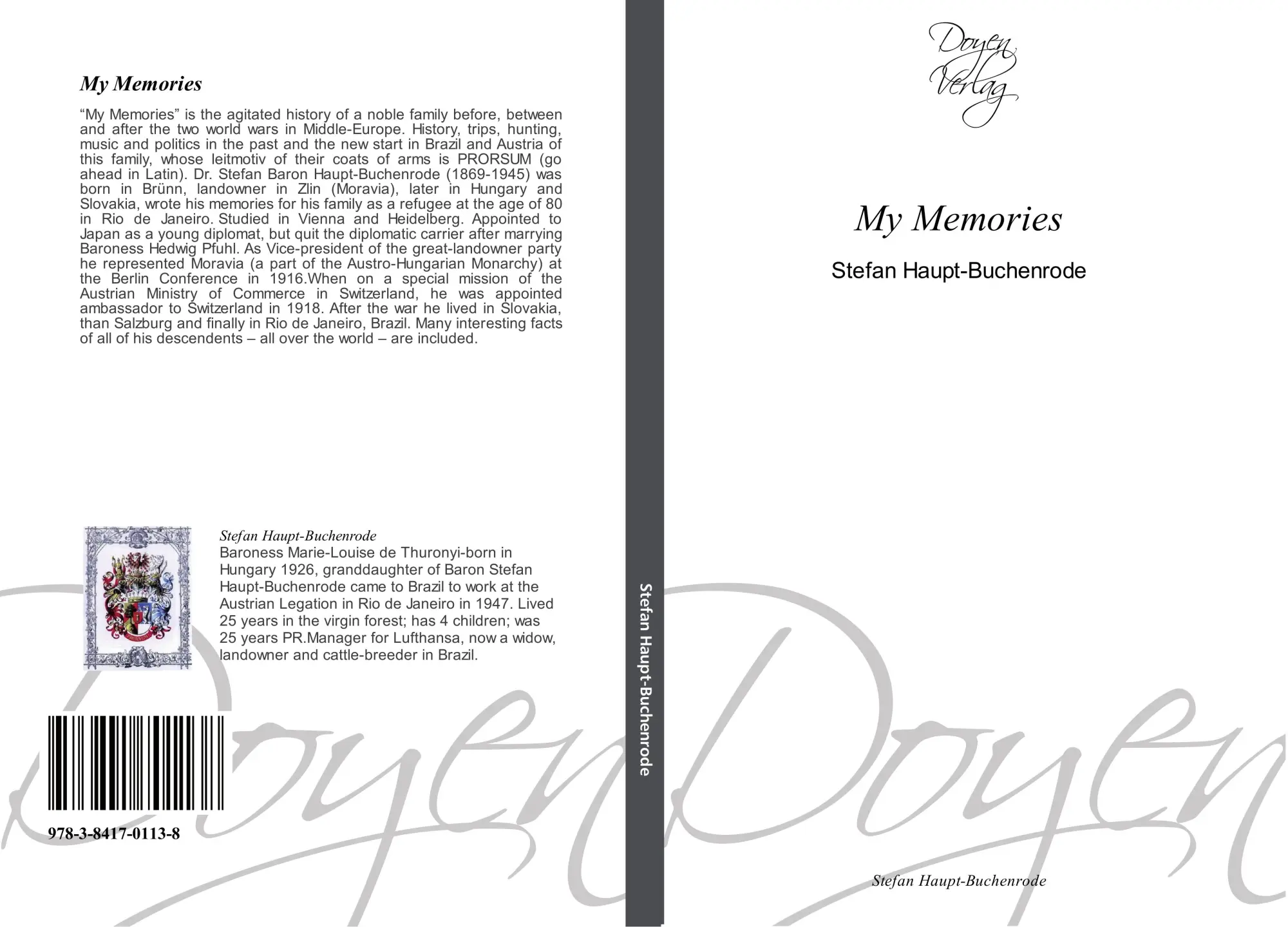 Cover: 9783841701138 | My Memories | Stefan Haupt-Buchenrode | Stefan Haupt-Buchenrode | Buch