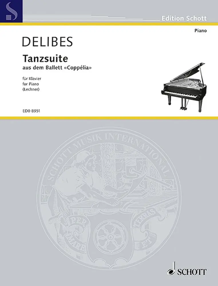 Cover: 9790001091138 | Tanzsuite aus dem Ballett Coppelia für Klavier | Tanz-Suite | Delibes