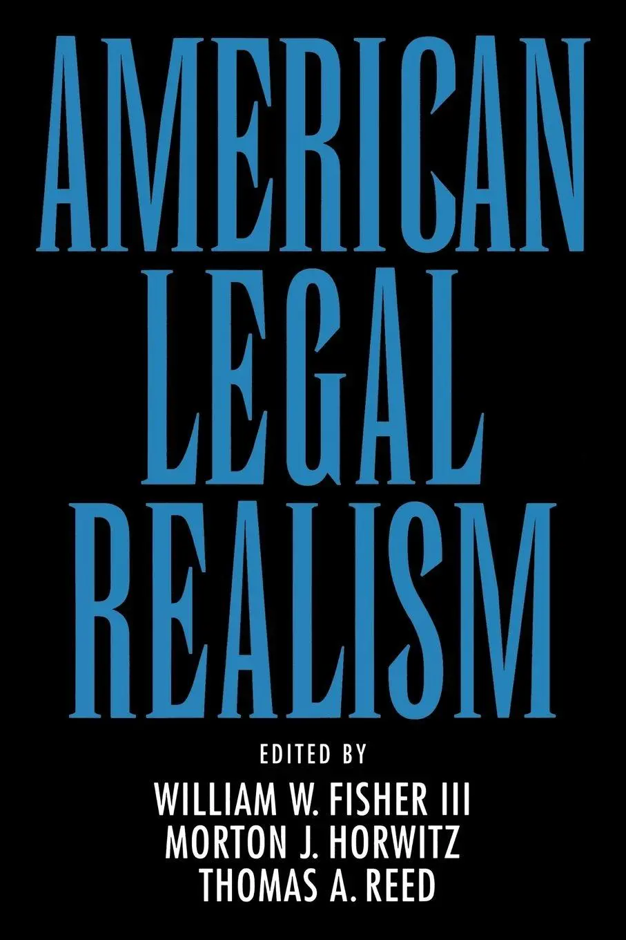 Cover: 9780195071238 | American Legal Realism | William W. III Fisher (u. a.) | Taschenbuch