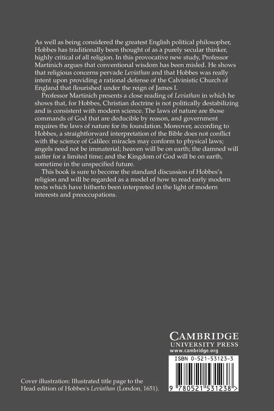 Rückseite: 9780521531238 | The Two Gods of Leviathan | Thomas Hobbes on Religion and Politics