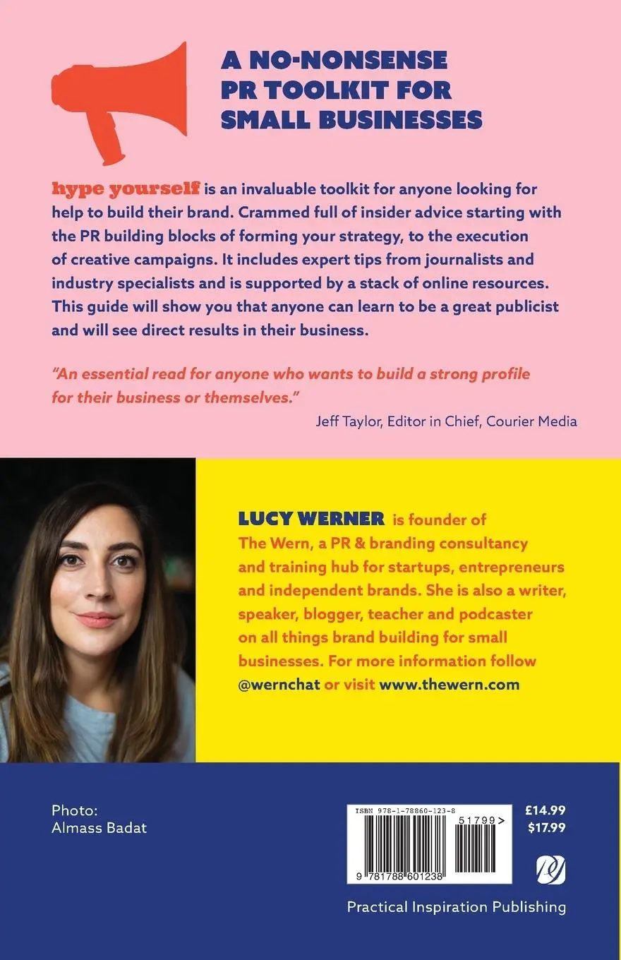 Rückseite: 9781788601238 | Hype Yourself | A No-Nonsense PR Toolkit for Small Businesses | Werner