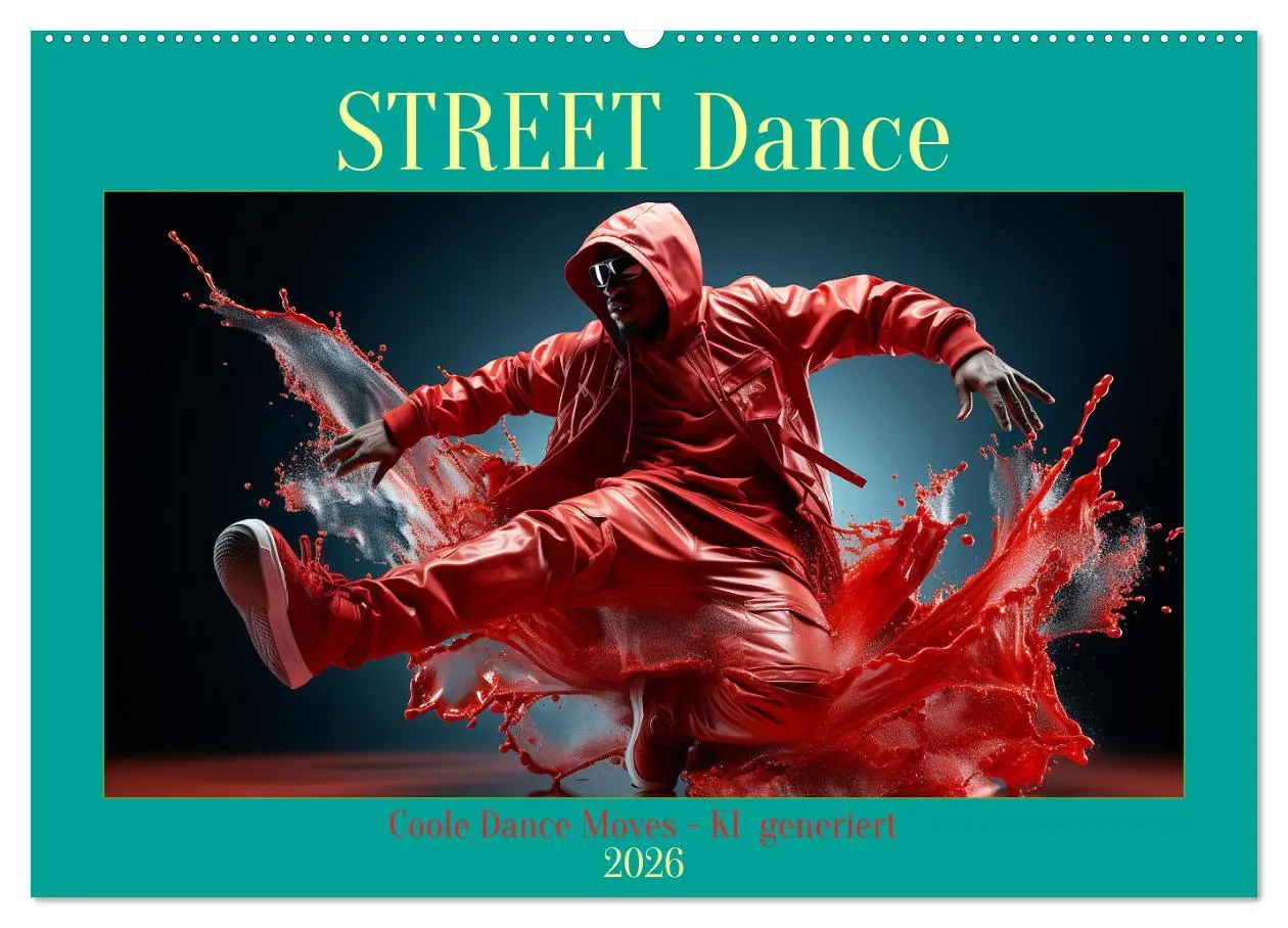 Cover: 9783457501238 | Street Dance (Wandkalender 2026 DIN A2 quer), CALVENDO Monatskalender