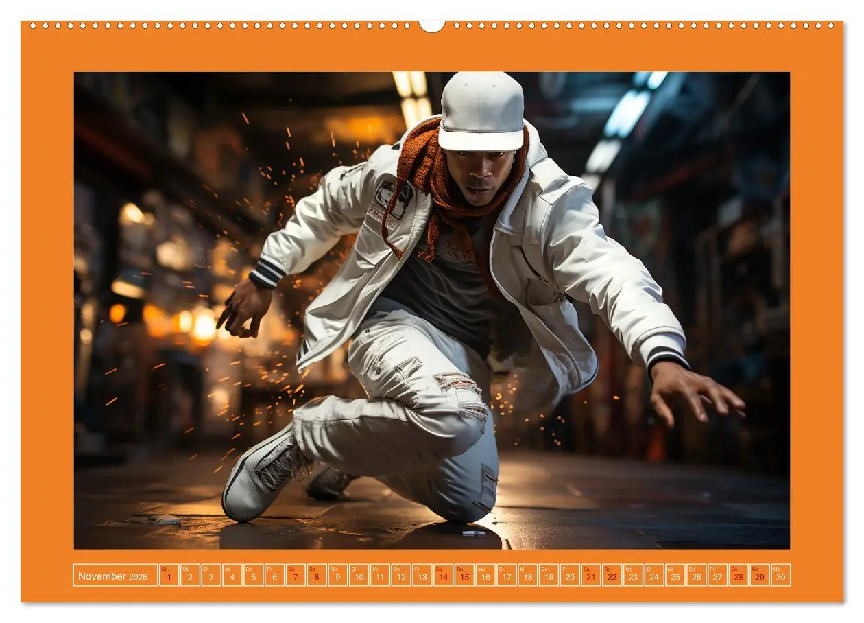 Bild: 9783457501238 | Street Dance (Wandkalender 2026 DIN A2 quer), CALVENDO Monatskalender