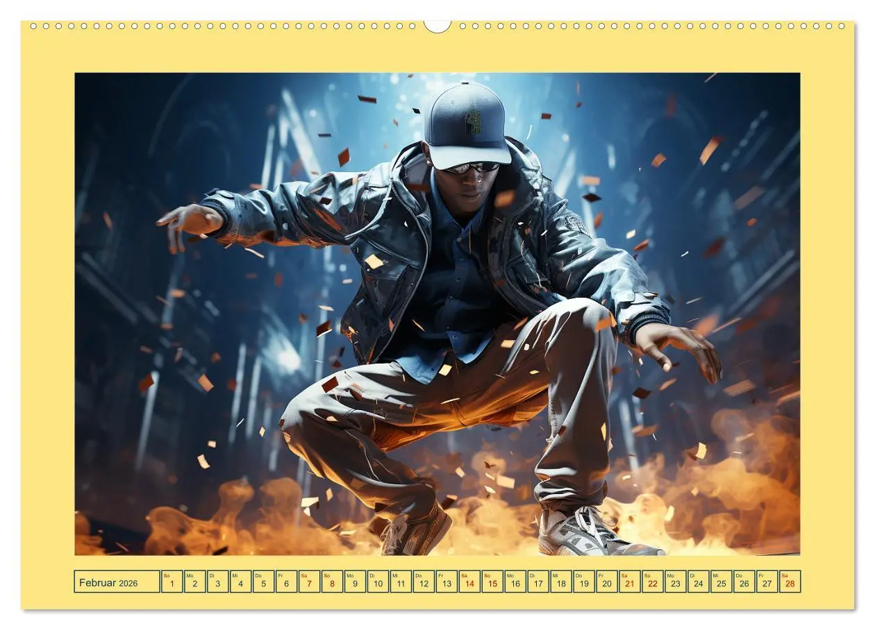 Bild: 9783457501238 | Street Dance (Wandkalender 2026 DIN A2 quer), CALVENDO Monatskalender