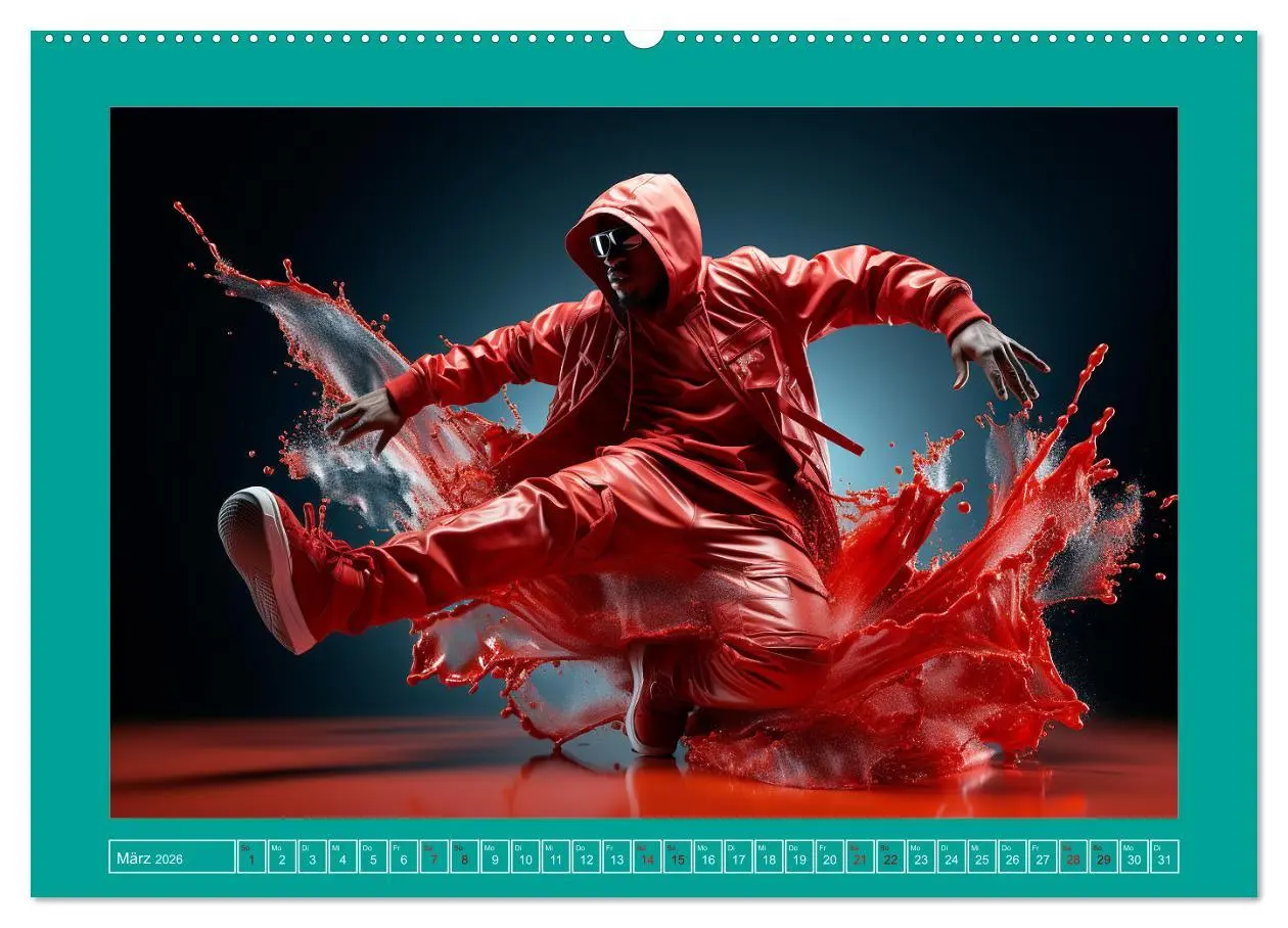 Bild: 9783457501238 | Street Dance (Wandkalender 2026 DIN A2 quer), CALVENDO Monatskalender