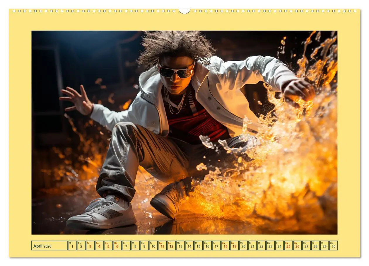 Bild: 9783457501238 | Street Dance (Wandkalender 2026 DIN A2 quer), CALVENDO Monatskalender