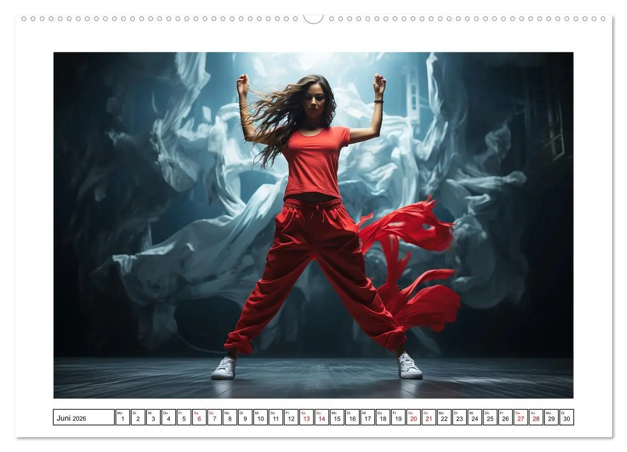Bild: 9783457501238 | Street Dance (Wandkalender 2026 DIN A2 quer), CALVENDO Monatskalender
