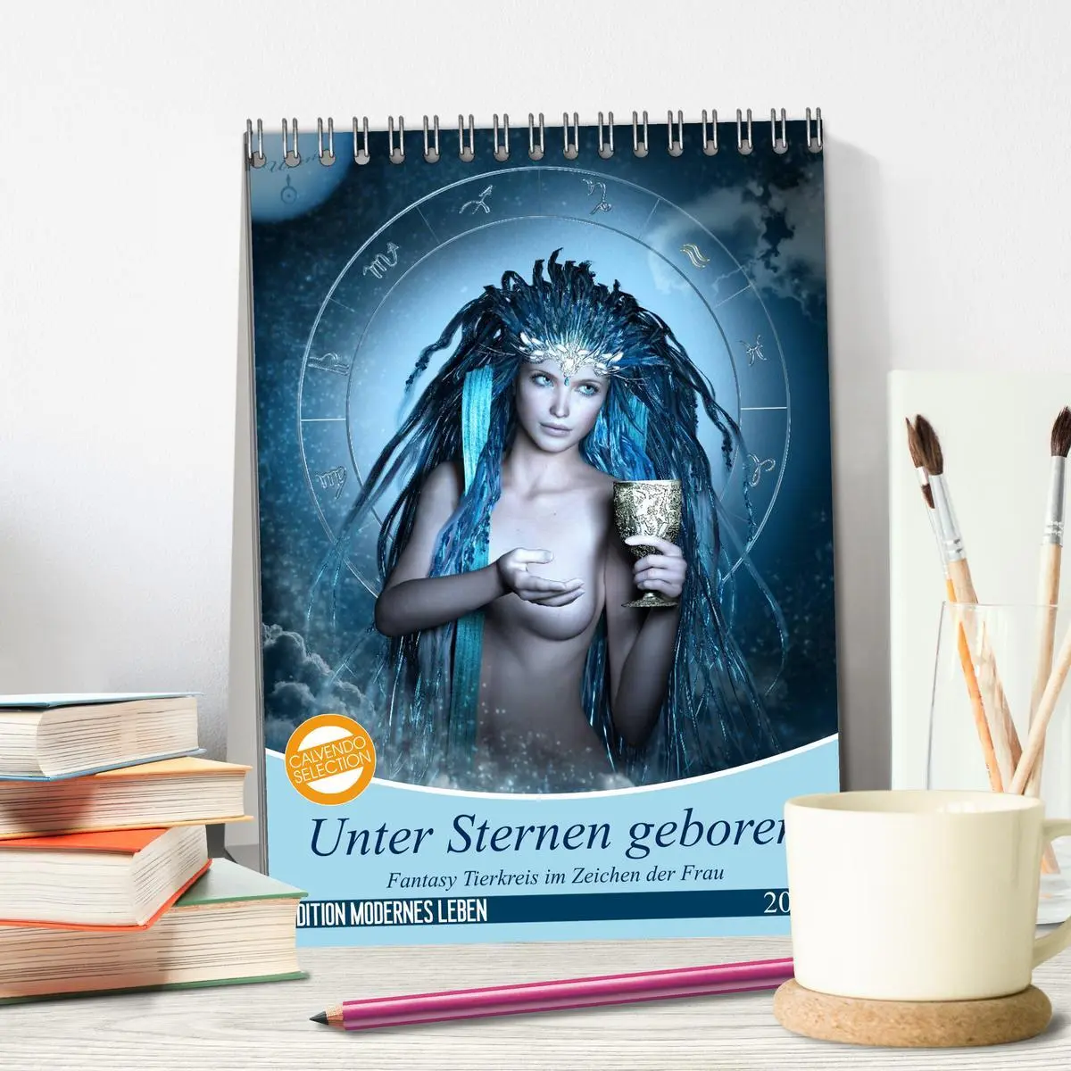 Bild: 9783516451238 | Unter Sternen geboren - Fantasy Tierkreis im Zeichen der Frau...