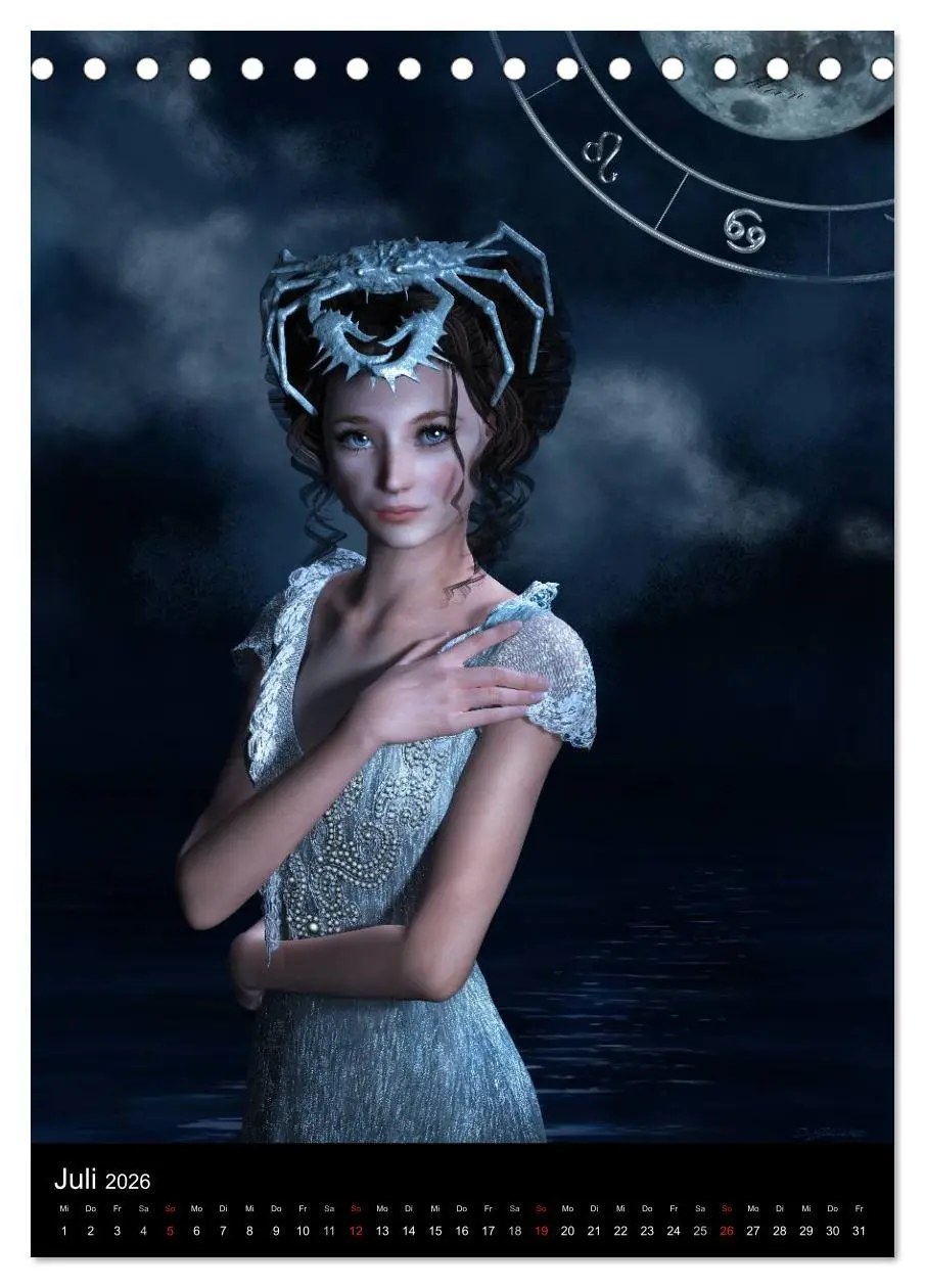 Bild: 9783516451238 | Unter Sternen geboren - Fantasy Tierkreis im Zeichen der Frau...