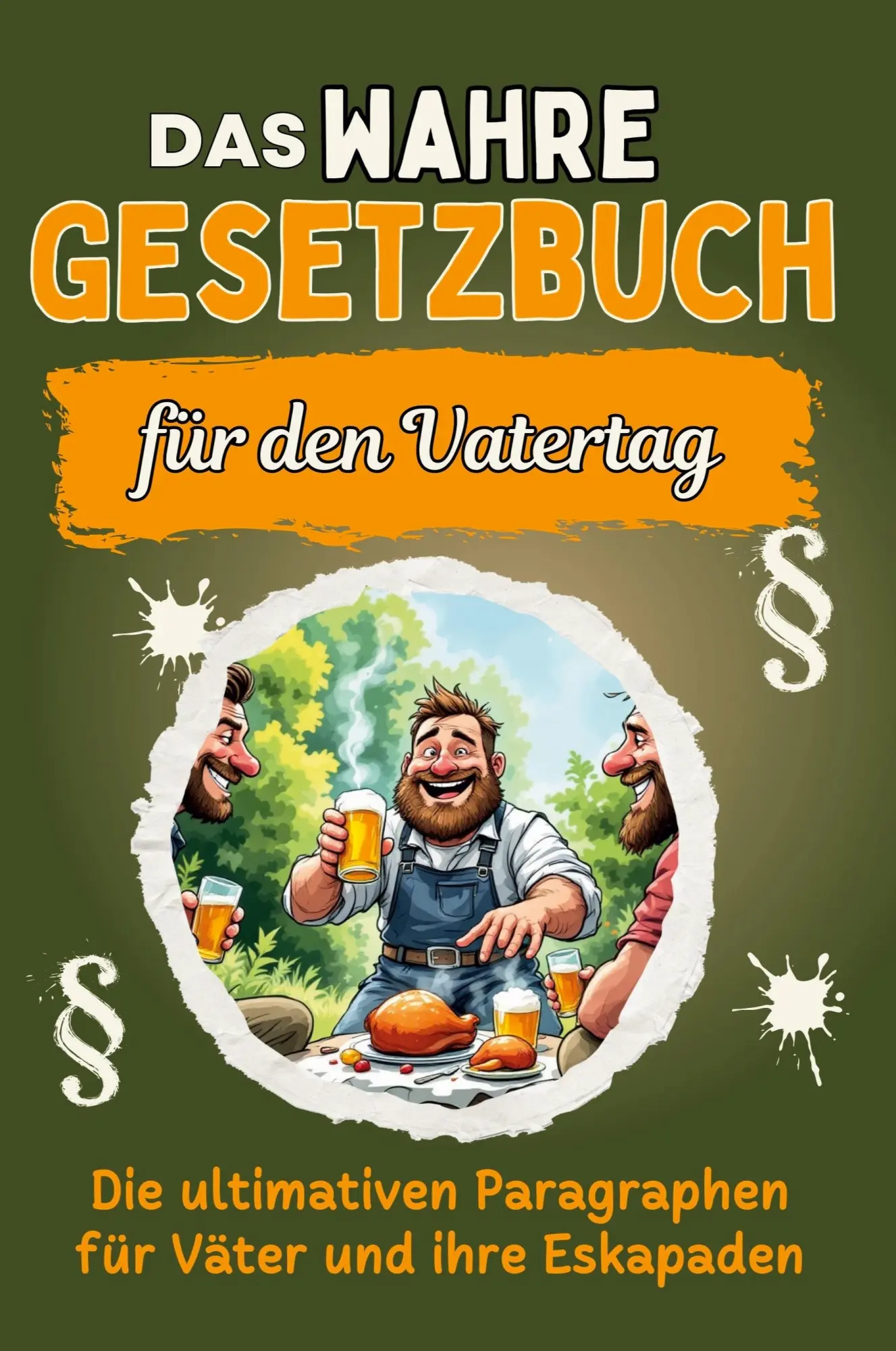 Cover: 9783759171238 | Das wahre Gesetzbuch für den Vatertag | Luca Bauer | Taschenbuch