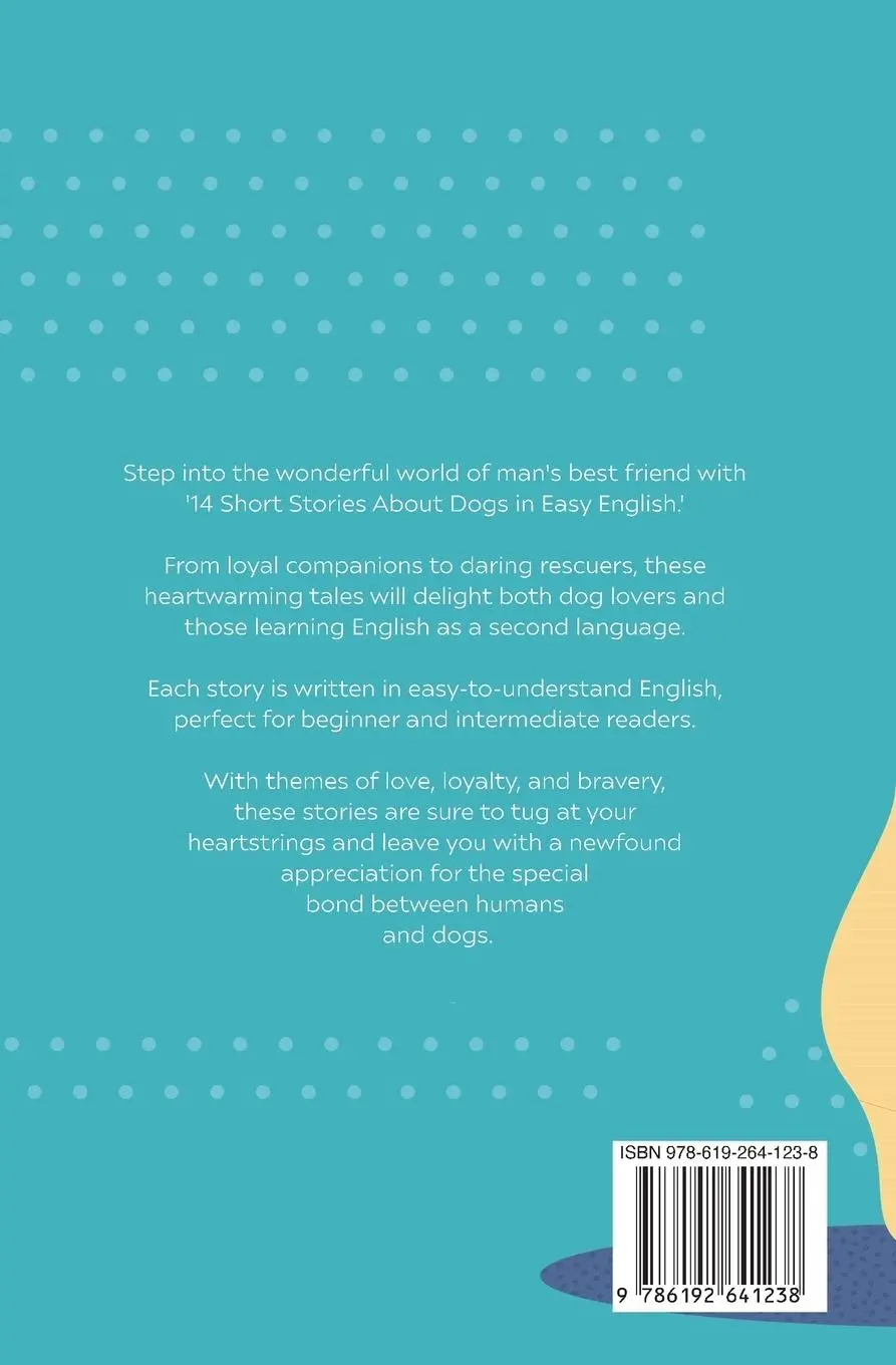 Rückseite: 9786192641238 | Short Stories About Dogs in Easy English | Jenny Goldmann | Buch