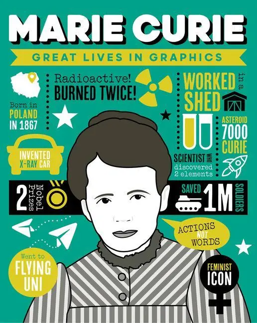 Cover: 9781787081338 | Great Lives in Graphics: Marie Curie | Great Lives in Graphics | Buch