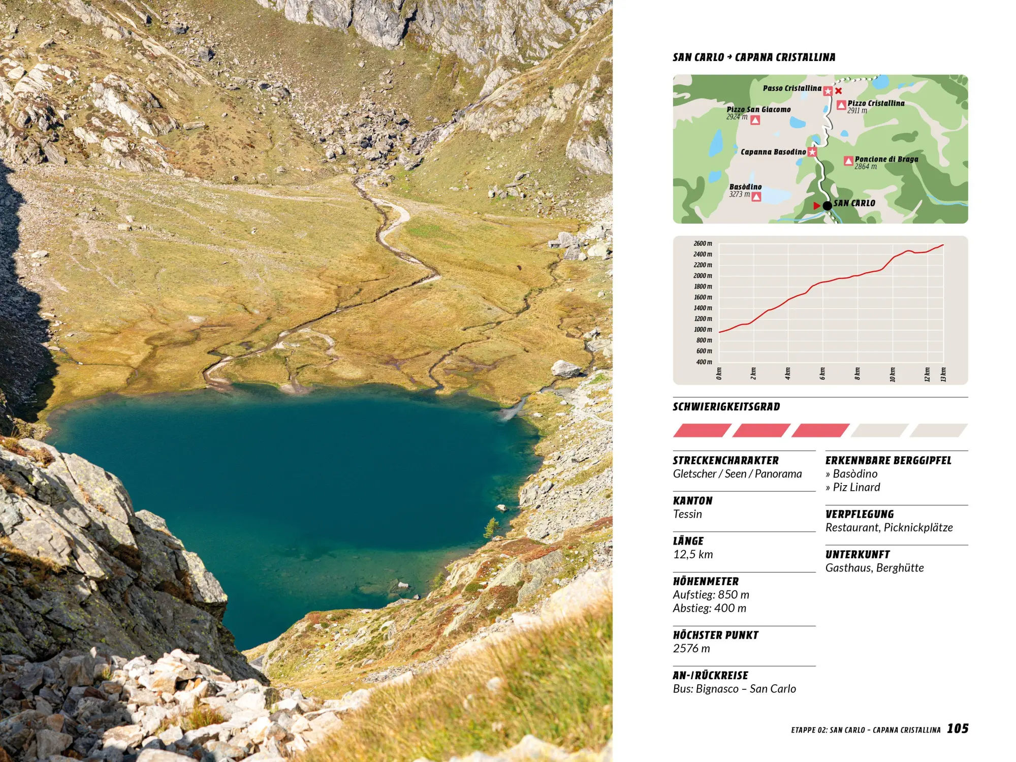 Bild: 9783039641338 | Trekking in den Schweizer Alpen | Pierre Pauquay | Taschenbuch | 2026