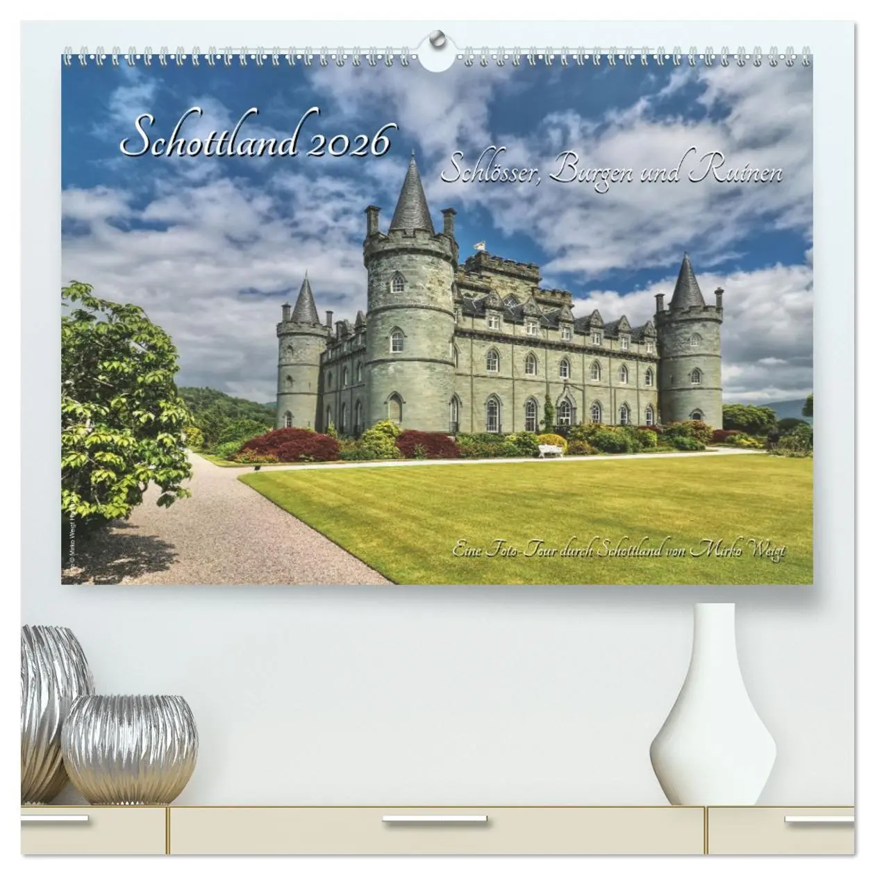 Cover: 9783457421338 | Schottland 2026 Schlösser, Burgen und Ruinen (hochwertiger Premium...