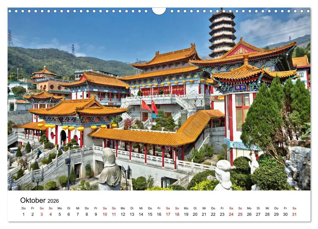 Bild: 9783457731338 | Megacity Hong Kong (Wandkalender 2026 DIN A3 quer), CALVENDO...