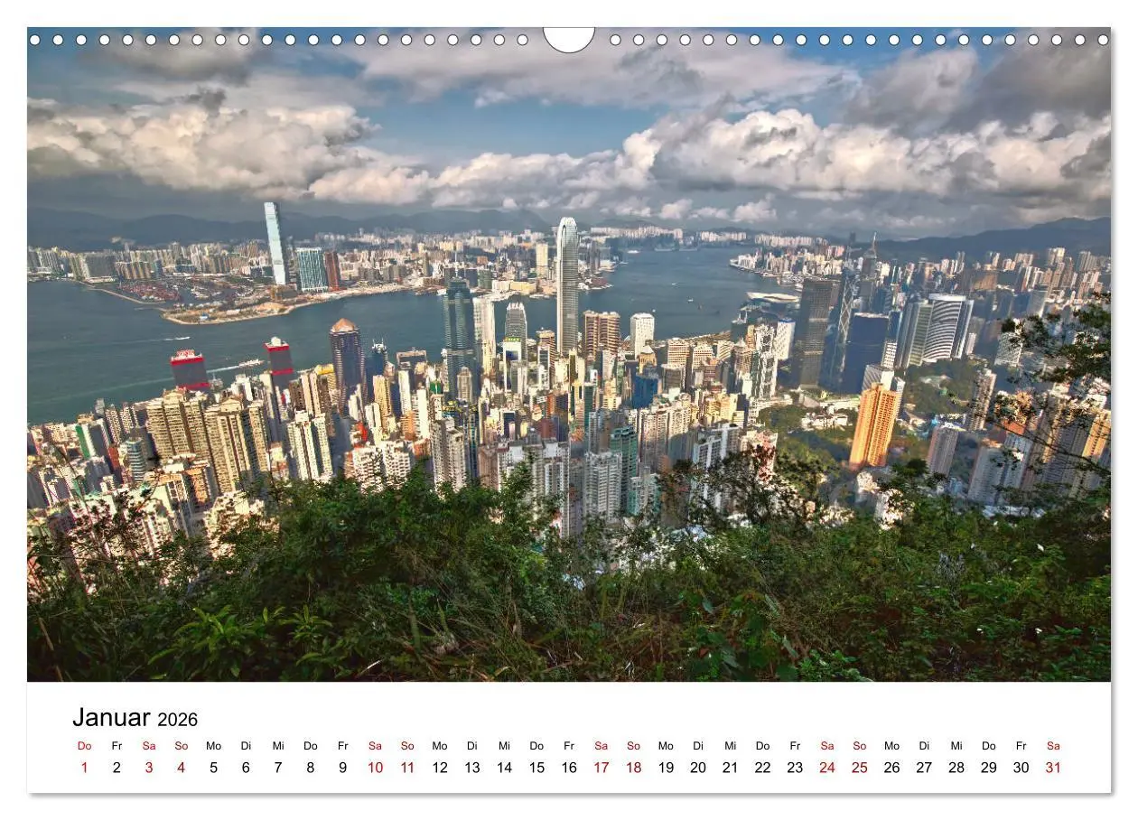 Bild: 9783457731338 | Megacity Hong Kong (Wandkalender 2026 DIN A3 quer), CALVENDO...