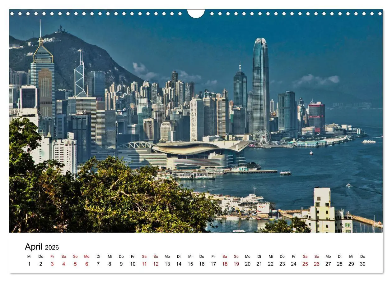 Bild: 9783457731338 | Megacity Hong Kong (Wandkalender 2026 DIN A3 quer), CALVENDO...