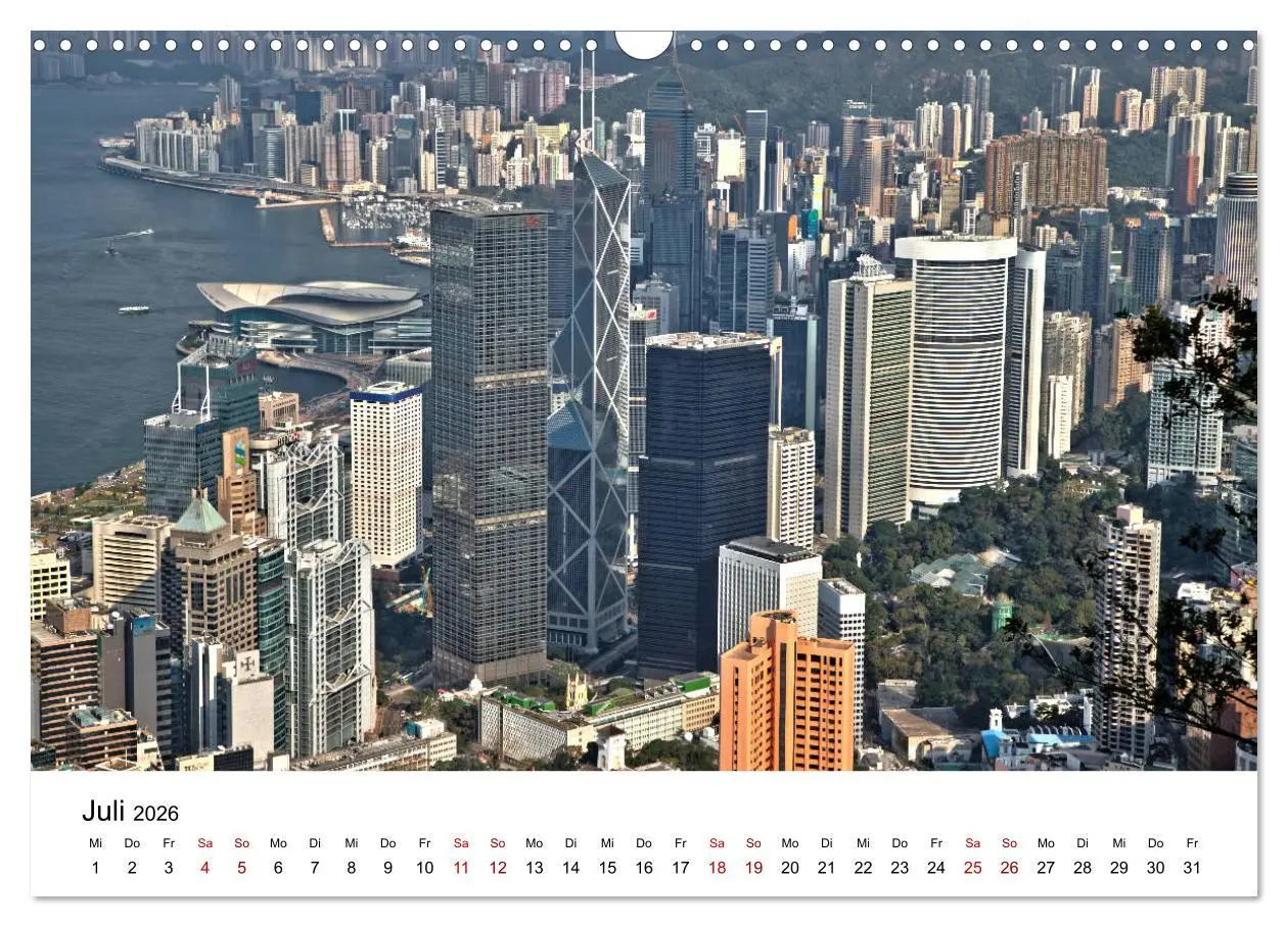 Bild: 9783457731338 | Megacity Hong Kong (Wandkalender 2026 DIN A3 quer), CALVENDO...