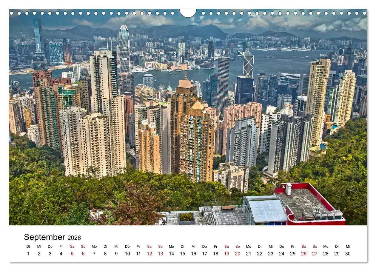 Bild: 9783457731338 | Megacity Hong Kong (Wandkalender 2026 DIN A3 quer), CALVENDO...