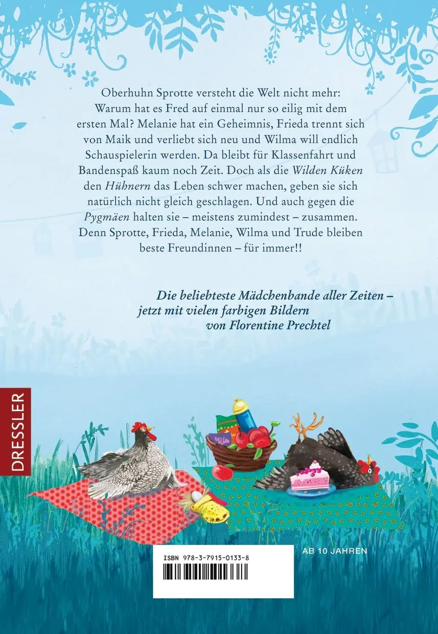 Rückseite: 9783791501338 | Cornelia Funkes Die Wilden Hühner und das Leben | Thomas Schmid | Buch