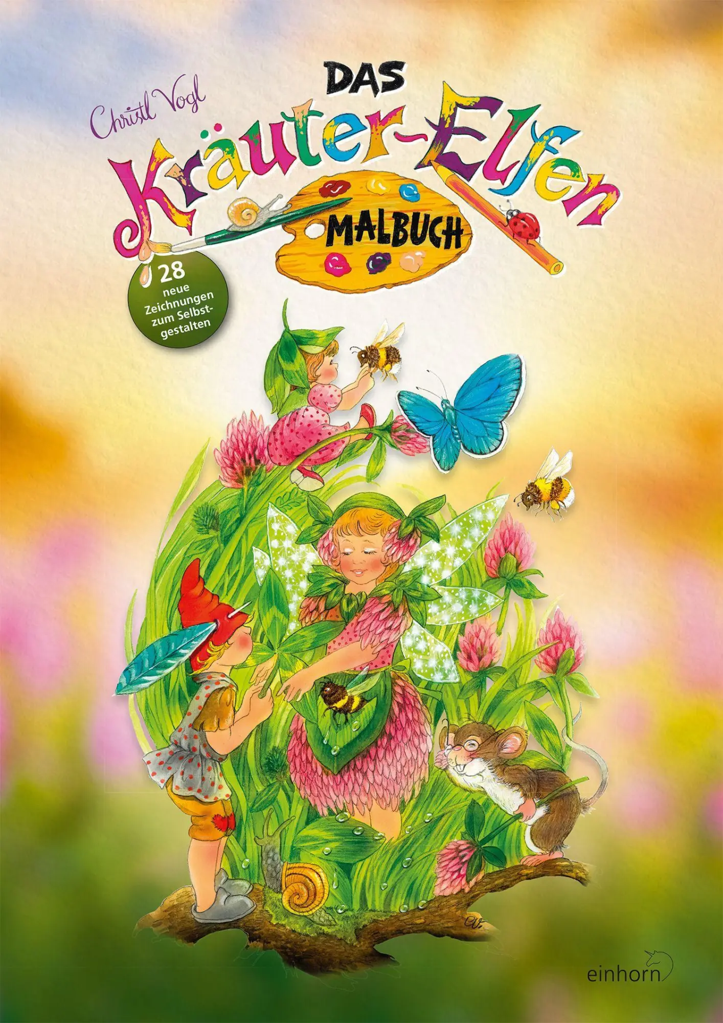 Cover: 9783957471338 | Das neue Kräuter-Elfen Malbuch | Christl Vogl | Broschüre | 64 S.