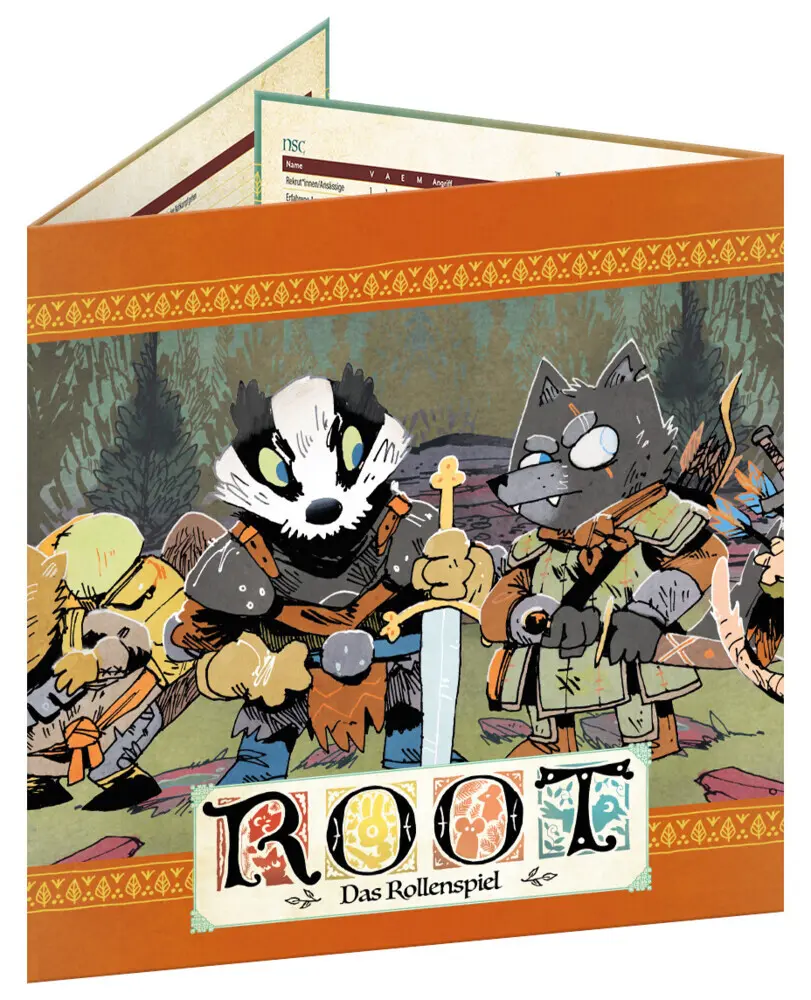 Cover: 9783969281338 | Root - Das Rollenspiel: Spielleitungsschirm-Set | Spiel | 48307G