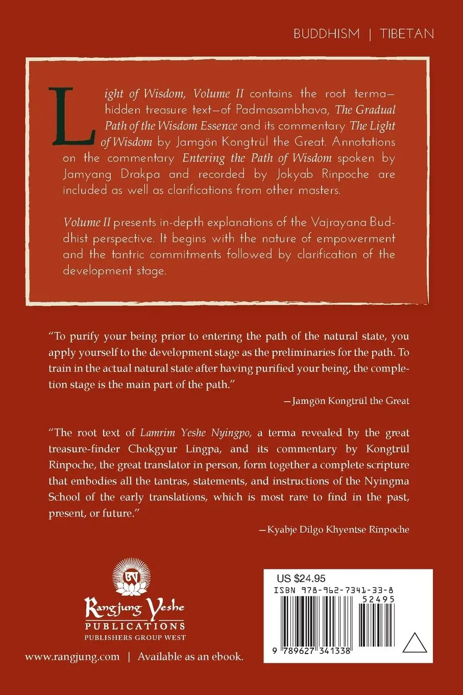 Rückseite: 9789627341338 | Light of Wisdom, Volume II | Marcia Binder Schmidt | Taschenbuch
