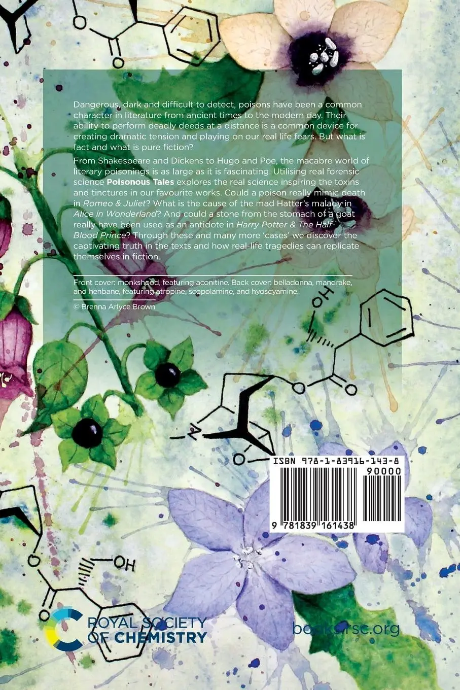 Rückseite: 9781839161438 | Poisonous Tales | A Forensic Examination of Poisons in Fiction | Buch