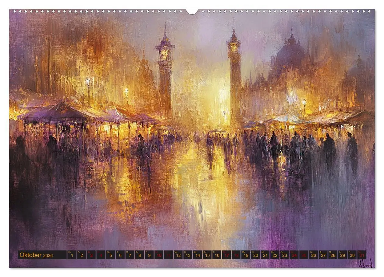 Bild: 9783457341438 | Visionen aus 1001 Nacht (hochwertiger Premium Wandkalender 2026 DIN...