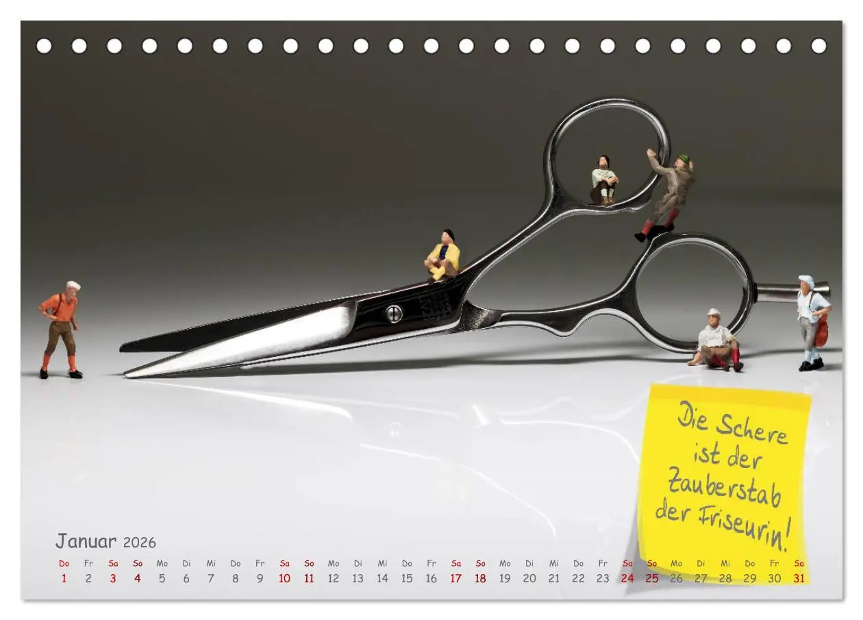 Bild: 9783457581438 | Hairliche Sprüche für alle Haareszeiten (Tischkalender 2026 DIN A5...