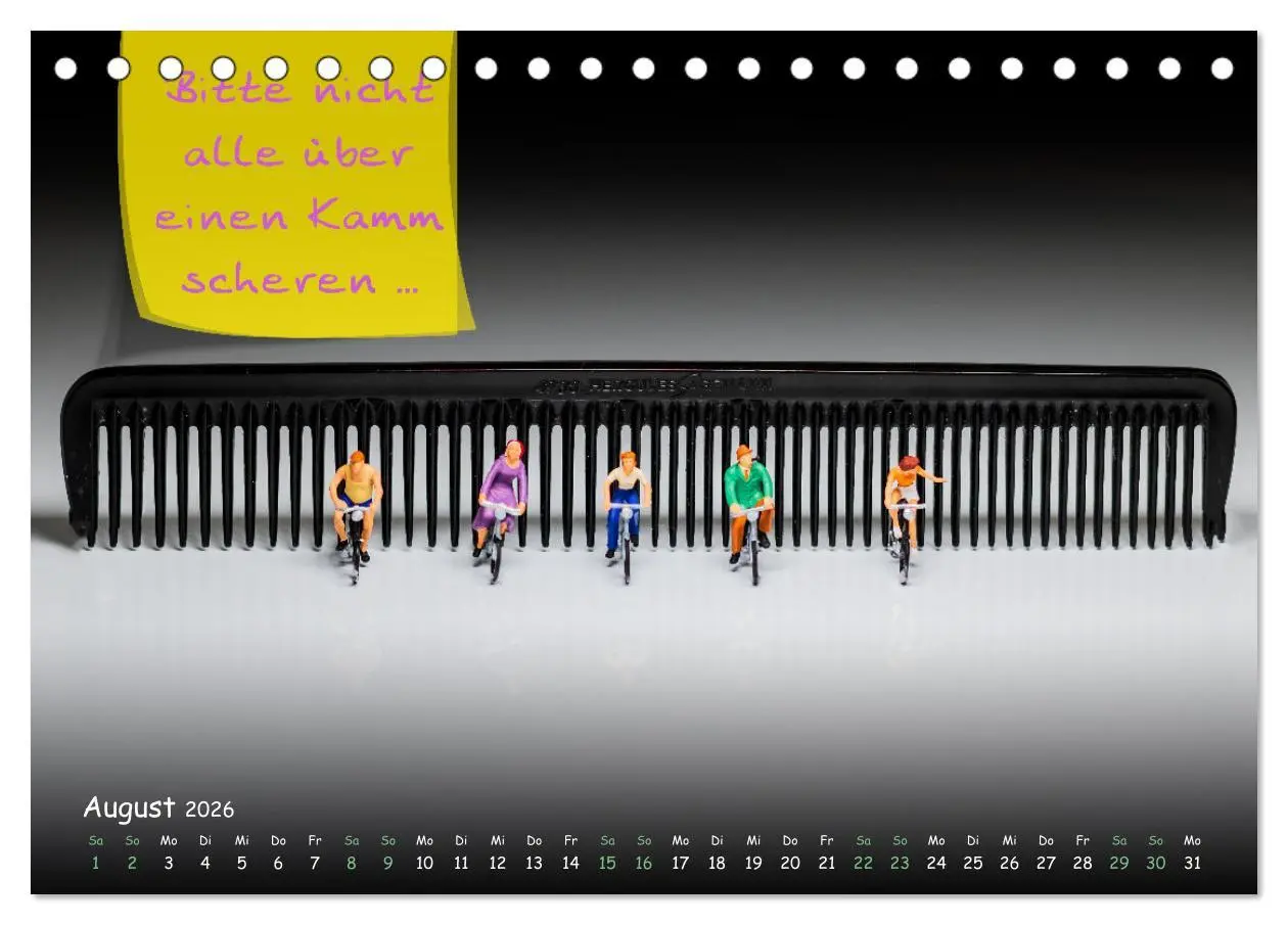 Bild: 9783457581438 | Hairliche Sprüche für alle Haareszeiten (Tischkalender 2026 DIN A5...