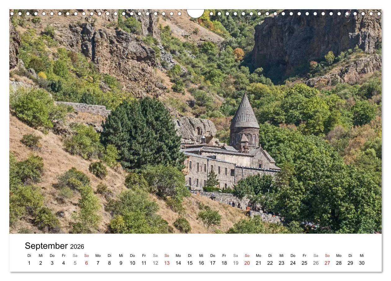 Bild: 9783457721438 | Eine Reise durch Armenien (Wandkalender 2026 DIN A3 quer), CALVENDO...