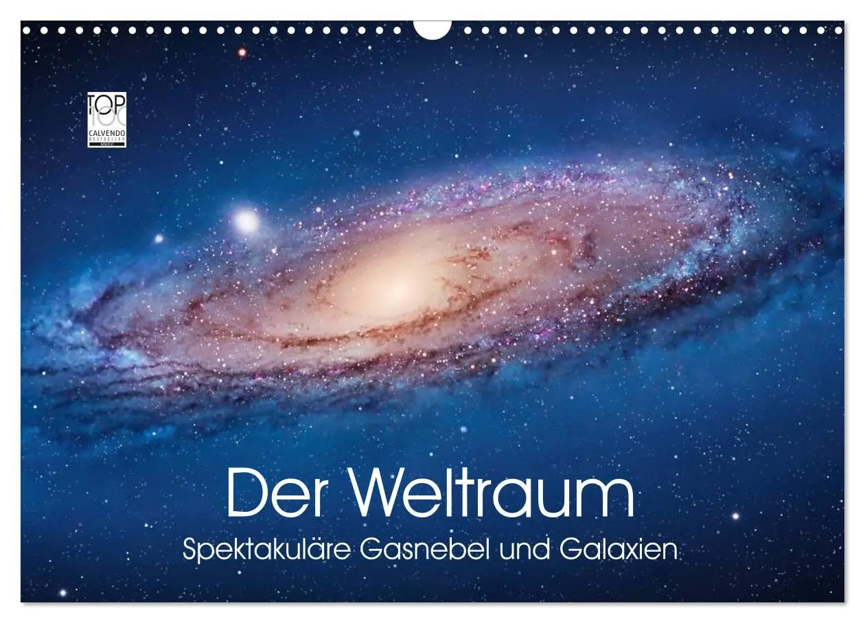 Cover: 9783457961438 | Der Weltraum. Spektakuläre Gasnebel und Galaxien (Wandkalender 2026...