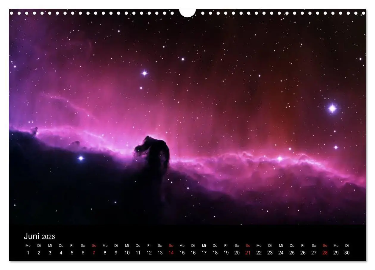 Bild: 9783457961438 | Der Weltraum. Spektakuläre Gasnebel und Galaxien (Wandkalender 2026...