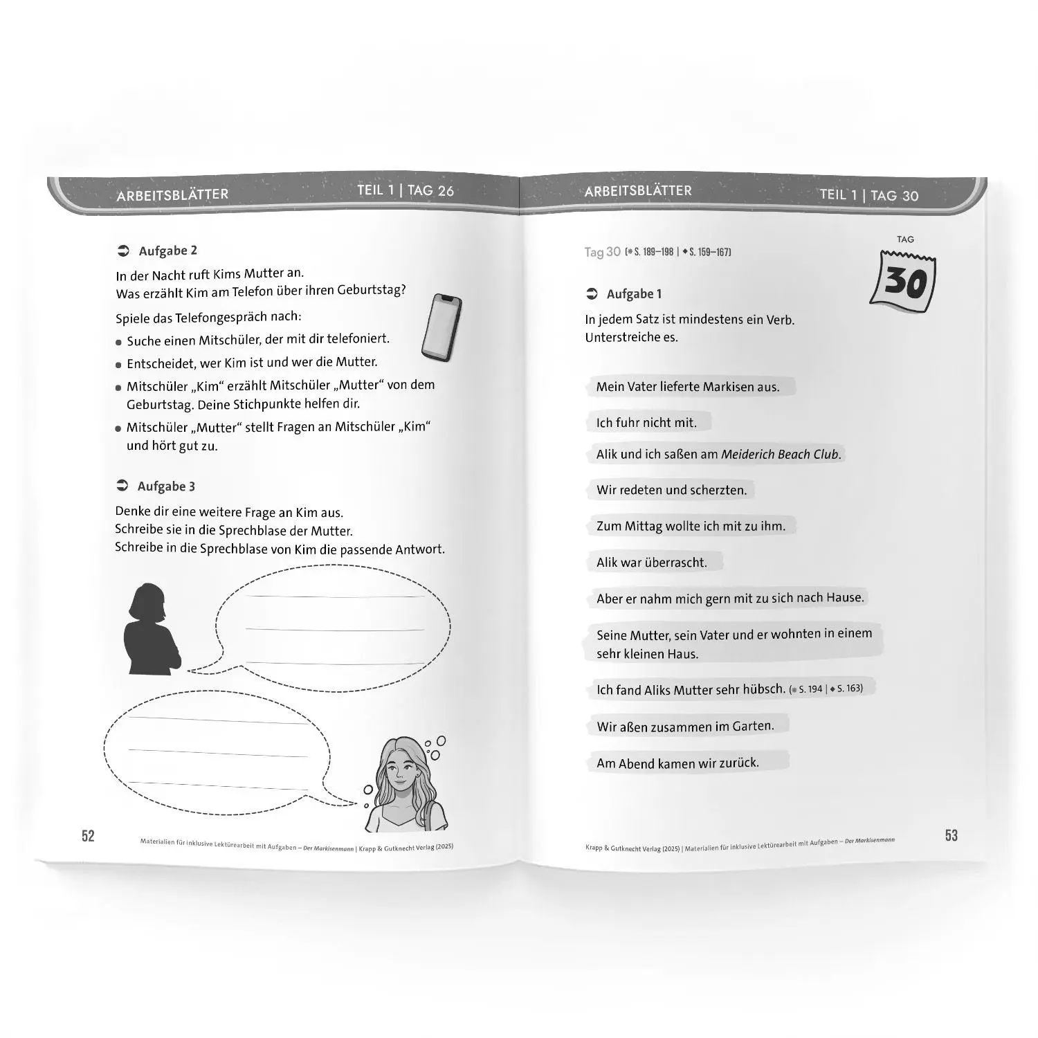 Bild: 9783963231438 | Der Markisenmann - Jan Weiler - Materialien für inklusive...