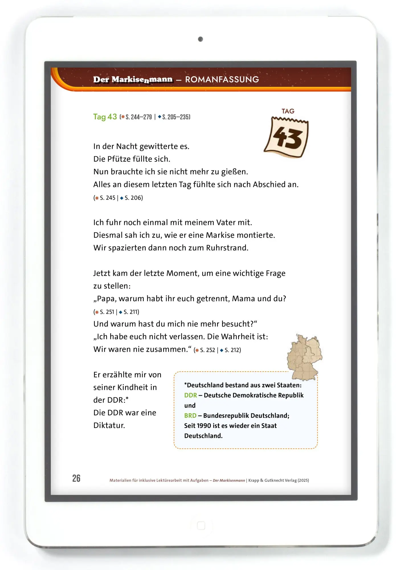 Bild: 9783963231438 | Der Markisenmann - Jan Weiler - Materialien für inklusive...