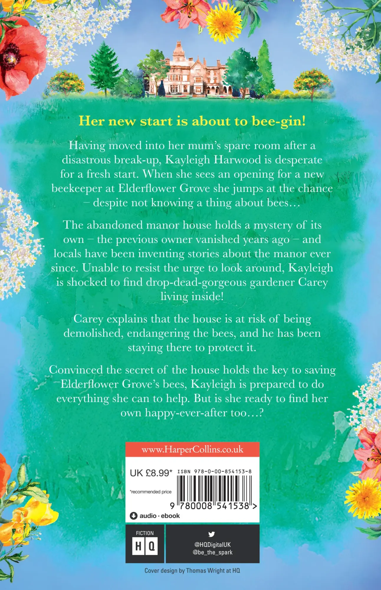 Rückseite: 9780008541538 | The Beekeeper at Elderflower Grove | Jaimie Admans | Taschenbuch