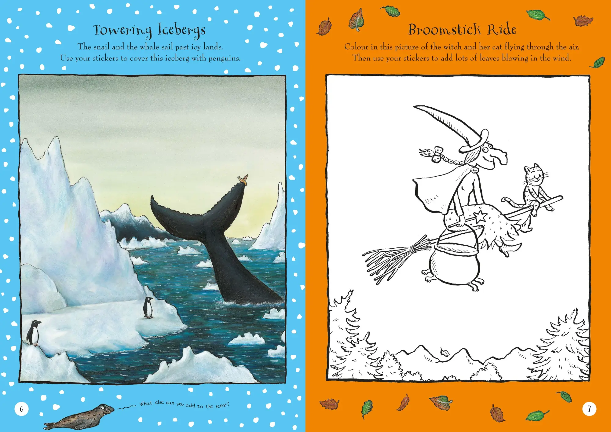 Bild: 9781035001538 | The Gruffalo and Friends Festive Super Sticker Book | Julia Donaldson