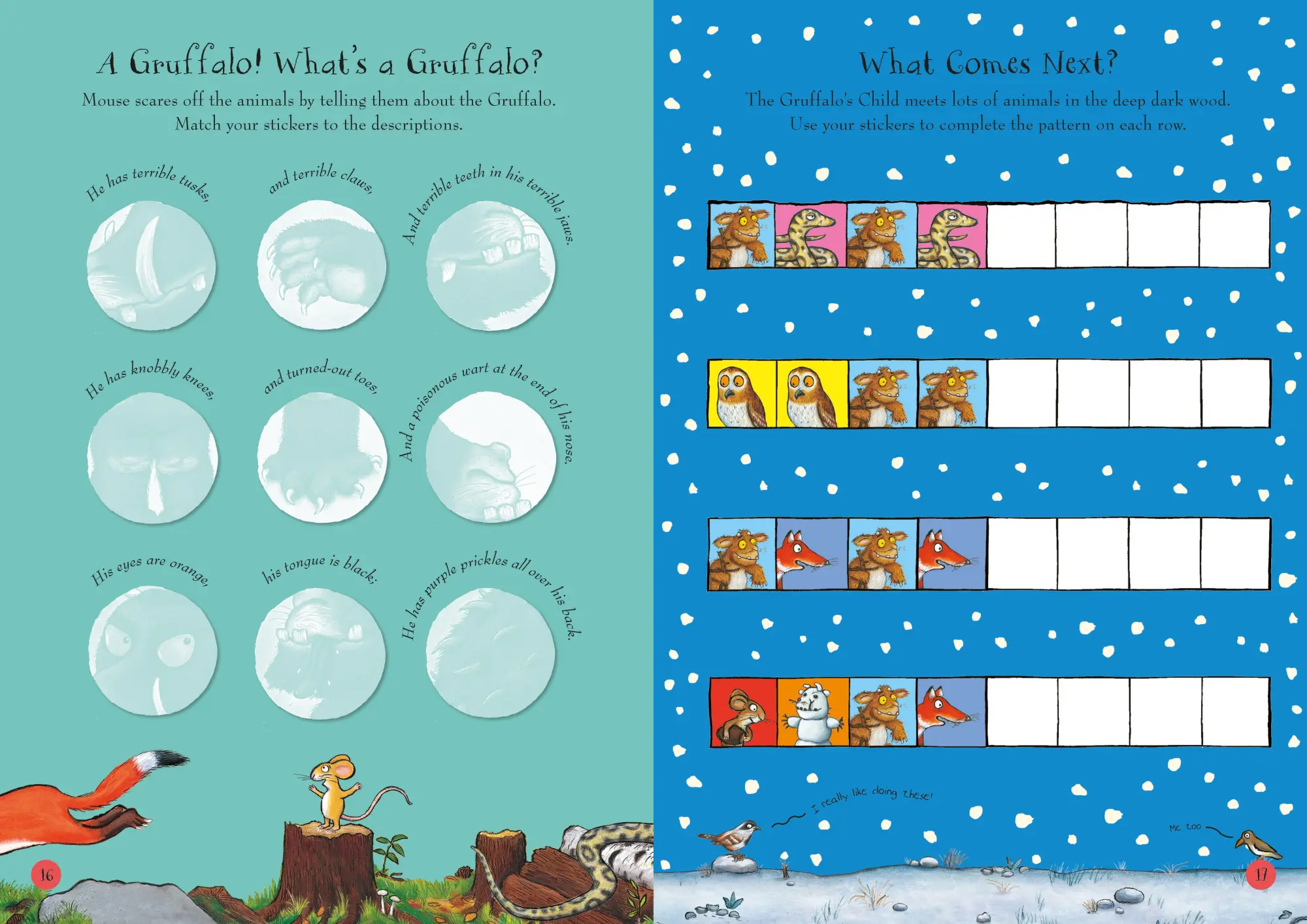 Bild: 9781035001538 | The Gruffalo and Friends Festive Super Sticker Book | Julia Donaldson