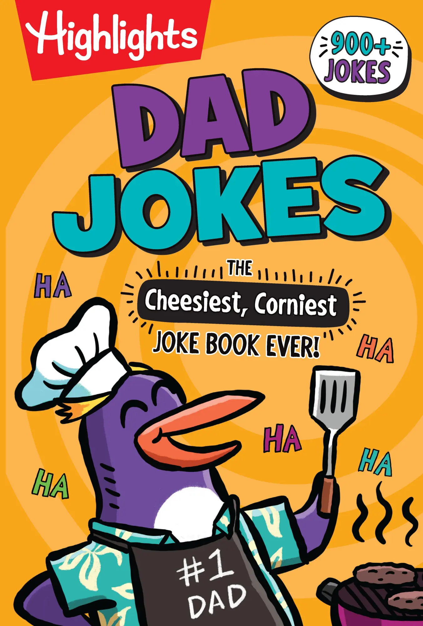 Highlights for Children Dad Jokes, The Cheesiest, Corniest Joke Book Ever!