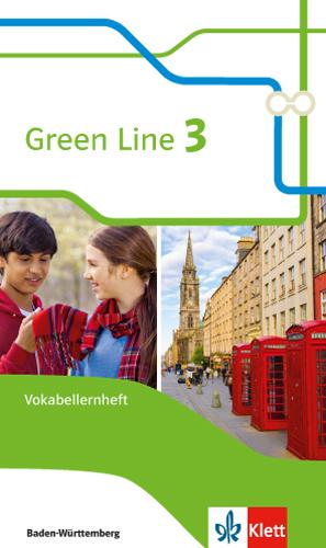 Green Line 3. Vokabellernheft . Ausgabe Baden-Württemberg ab 2016 | Broschüre | Green Line | 96 S. | Deutsch | 2017 | Klett | EAN 9783128341538