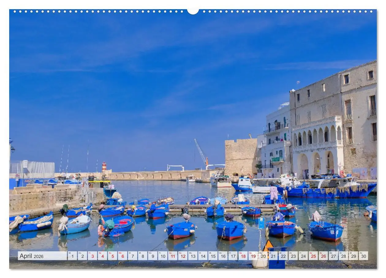 Bild: 9783457331538 | Faszinierendes Apulien (Wandkalender 2026 DIN A2 quer), CALVENDO...