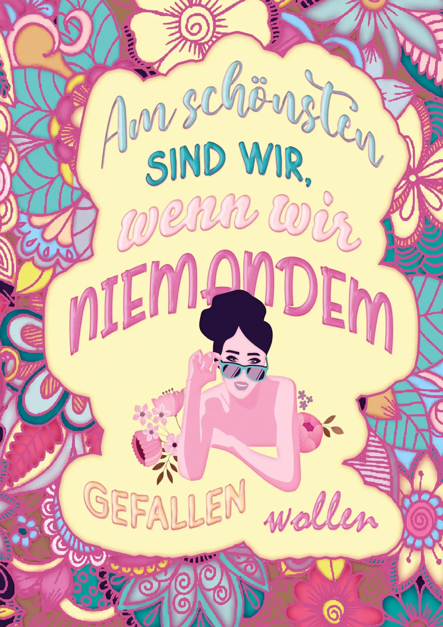 Cover: 9783691041538 | Das große Ausmalbuch für Frauen - Am schönsten sind wir, wenn wir...