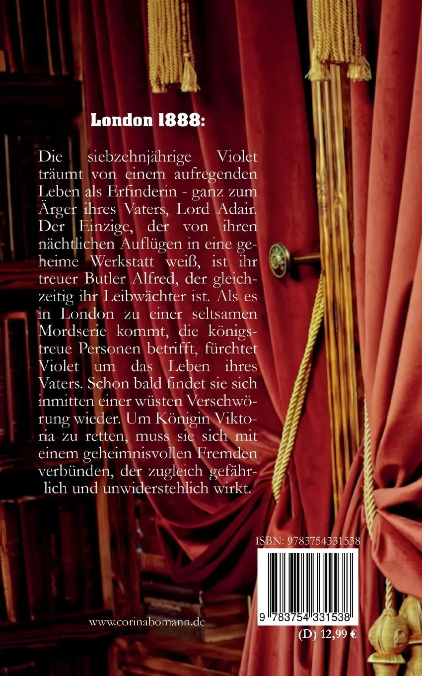 Rückseite: 9783754331538 | Clockwork Spiders | Corina Bomann | Taschenbuch | 358 S. | Deutsch