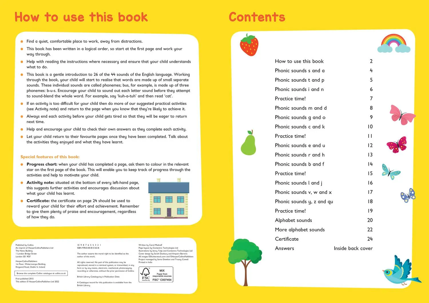 Bild: 9780008151638 | First Phonics Ages 3-4 | Ideal for Home Learning | Learning | Buch