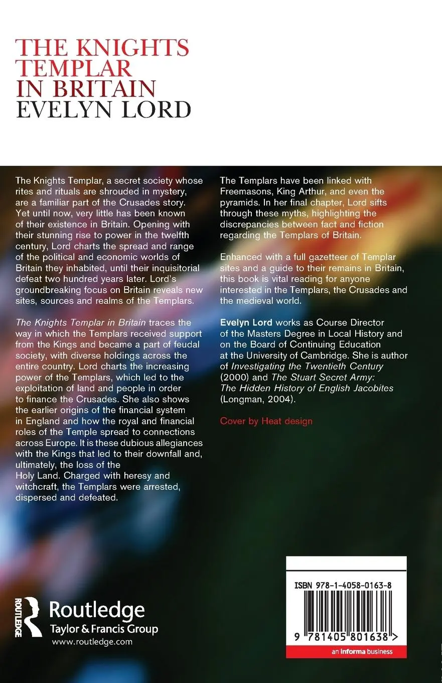 Rückseite: 9781405801638 | Knights Templar in Britain | Evelyn Lord | Taschenbuch | Englisch